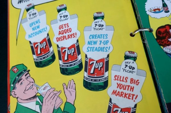 画像11: dp-260901-30 7 Up 1950's Selling Advertising Merchandising with "7 Up SAM"