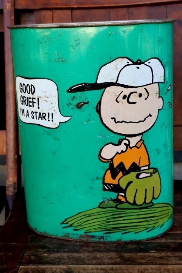 画像9: ct-260901-04 PEANUTS / CHEINCO 1960's-1970's Trash Can