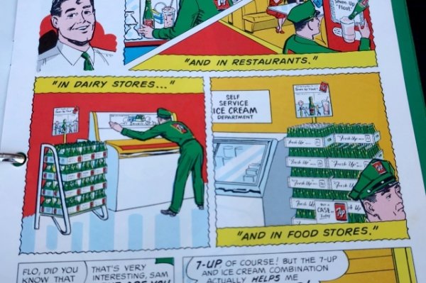 画像10: dp-260901-30 7 Up 1950's Selling Advertising Merchandising with "7 Up SAM"