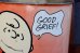 画像9: ct-260901-05 Snoopy & Charlie Brown / CHEINCO 1970's Trash Can (Red) (9)