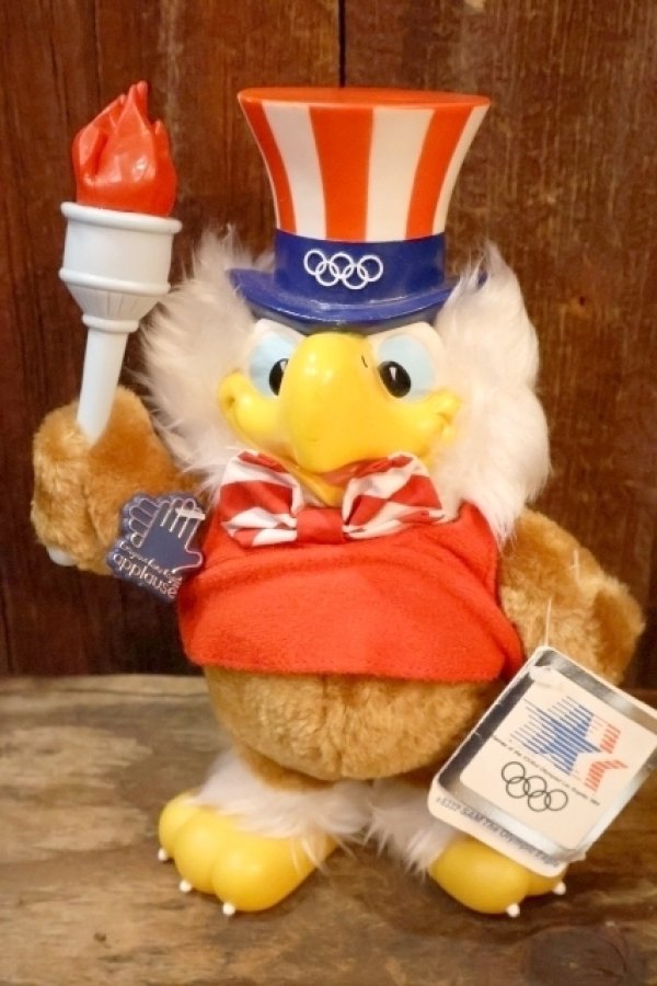 画像1: ct-260801-71 Eagle Sam / Applause 1980's Plush Doll "Torch"