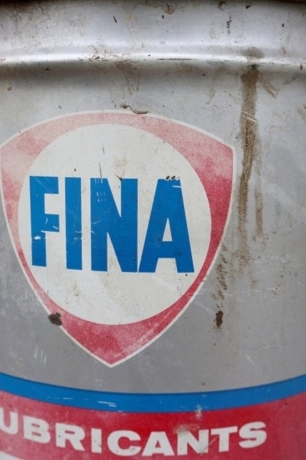 画像2: dp-260901-41 FINA 1970's LUBRICANTS 35 POUNDS OIL CAN