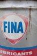 画像2: dp-260901-41 FINA 1970's LUBRICANTS 35 POUNDS OIL CAN (2)