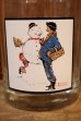 画像2: gs-250205-39 PEPSI 1979 NORMAN ROCKWELL "SNOW SCULPTURING" GLASS (2)