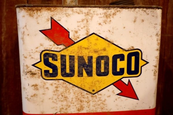 画像6: dp-260902-05 SUNOCO 1960's-1970's Diamond MOTOR OIL TEN QUARTS CAN