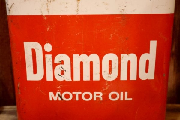 画像4: dp-260902-05 SUNOCO 1960's-1970's Diamond MOTOR OIL TEN QUARTS CAN