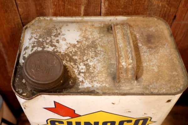画像11: dp-260902-05 SUNOCO 1960's-1970's Diamond MOTOR OIL TEN QUARTS CAN