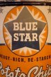 画像2: dp-261014-03 BLUE STAR Potato Chips 1960's ONE POUND CAN (2)