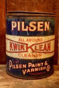dp-261014-02 THE PILSEN PAINT & VARNISH CO. 1930's-1940's KWIK KLEAN CLEANER CAN