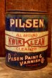 画像1: dp-261014-02 THE PILSEN PAINT & VARNISH CO. 1930's-1940's KWIK KLEAN CLEANER CAN (1)