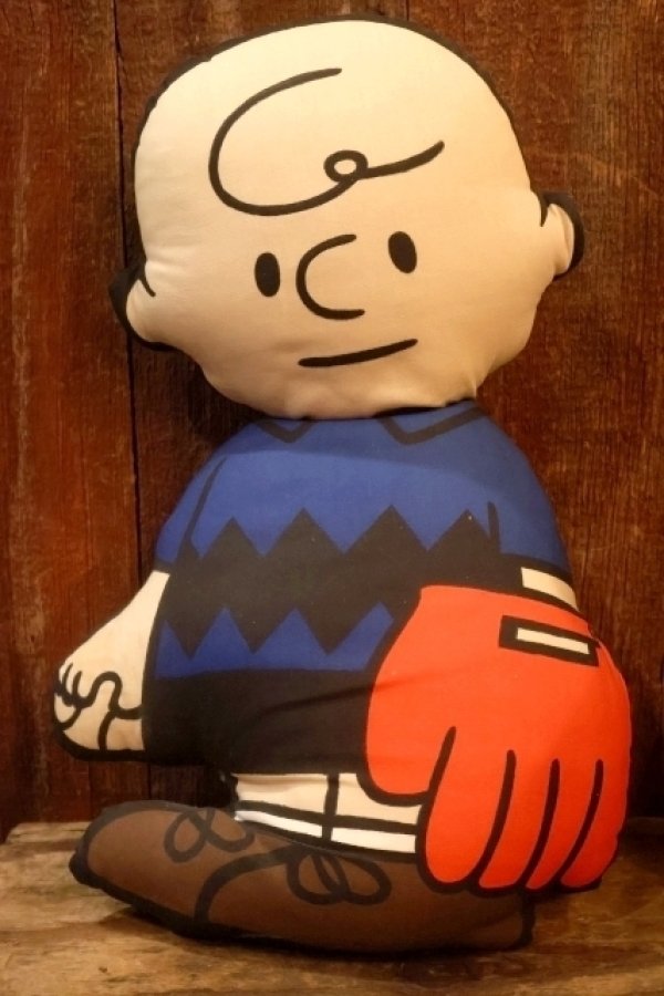 画像1: ct-261014-15 Charlie Brown / Determined 1960's Pillow Doll
