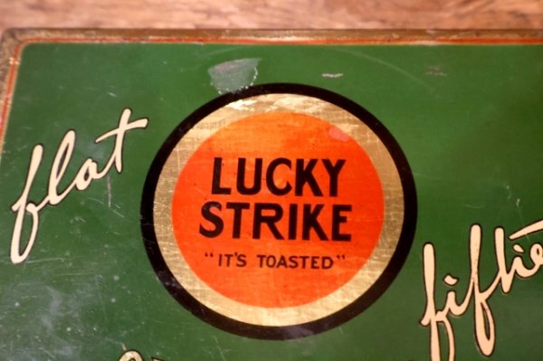 画像2: dp-261014-01 LUCKY STRIKE 1940's CIGARETTS TIN CASE
