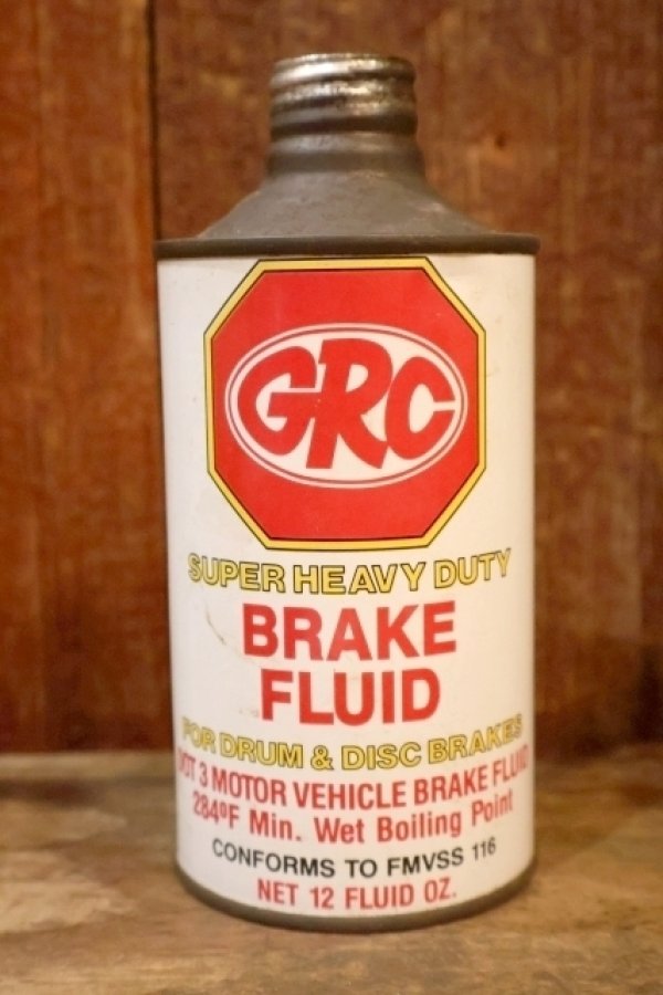 画像1: dp-260902-35 GRC / SUPER HEAVY DUTY BRAKE FLUID 12 FL.OZ. CAN