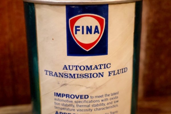 画像7: dp-260901-94 FINA AUTOMATIC TRANSUMISSION FLUID ONE U.S. QUART CAN
