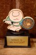 画像1: ct-260801-66 ZiGGY / Aviva 1970's Trophy "TeNNiS is MY RACQUeT" (1)