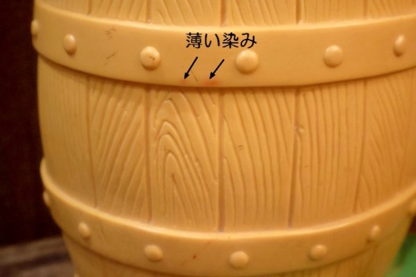 画像9: ct-261014-20 NEW YORK VINYL PROD 1971 Kilroy Peek-a-Boo Barrel Coin Bank