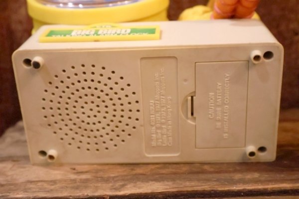 画像14: ct-261014-71 BIG BIRD / BRADLEY 1970's TALKING ALARM CLOCK