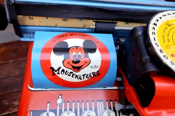 画像4: ct-261014-49 Mickey Mouse Club / T.COHN INC. 1950's MOUSKETEER TYPEWRITER 