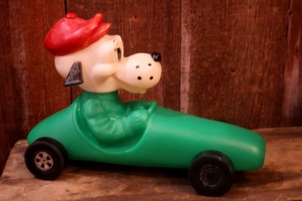 画像6: ct-261014-33 ROYALTY INDUSTRIES 1973 Dog On Race Car Coin Bank