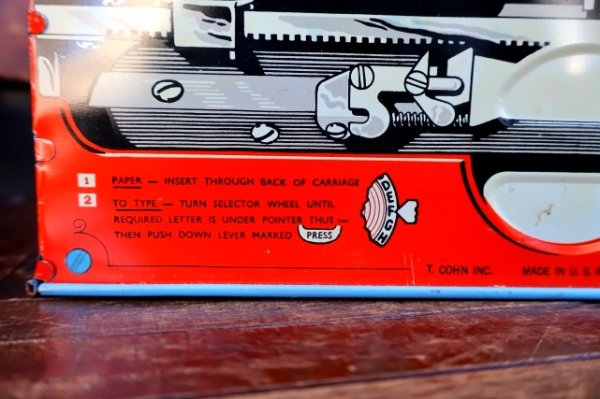 画像15: ct-261014-49 Mickey Mouse Club / T.COHN INC. 1950's MOUSKETEER TYPEWRITER 