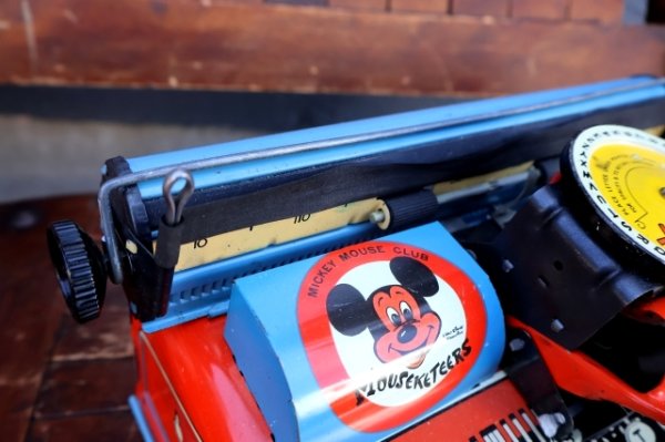 画像9: ct-261014-49 Mickey Mouse Club / T.COHN INC. 1950's MOUSKETEER TYPEWRITER 