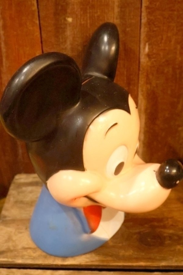 画像8: ct-261014-69 Mickey Mouse / PLAY PAL PLASTICS INC. 1970's Coin Bank