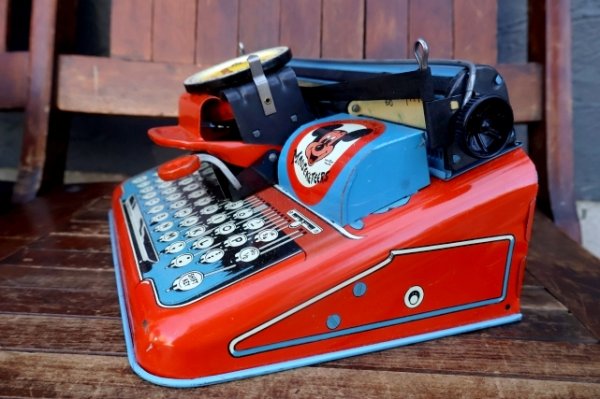 画像12: ct-261014-49 Mickey Mouse Club / T.COHN INC. 1950's MOUSKETEER TYPEWRITER 