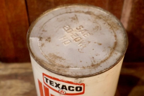 画像7: dp-260901-92 TEXACO 1970's Ursa SUPER-3 MOTOR OIL ONE U.S. QUART CAN
