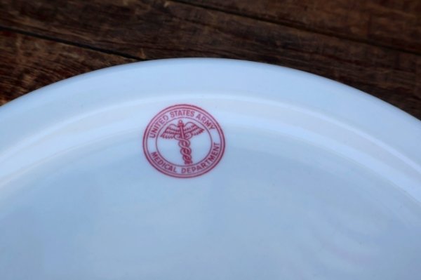 画像1: dp-210501-55 U.S. ARMY MEDICAL DEPARTMENT / Vintage Plate