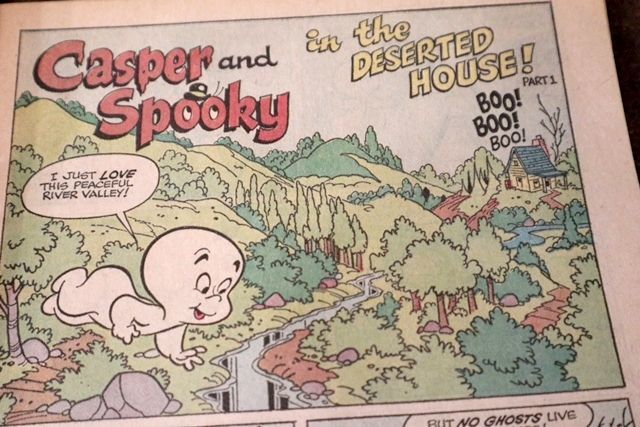 Bk 180801 03 Casper And Spooky Harvey 1972 Comic Jacks Mart 