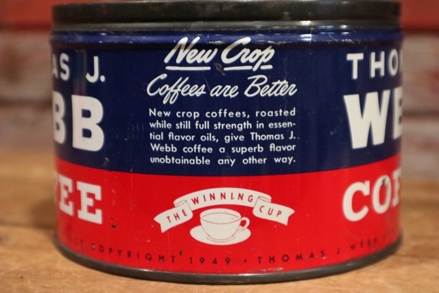 dp-191201-21 THOMAS J.WEBB COFFEE / Vintage Can
