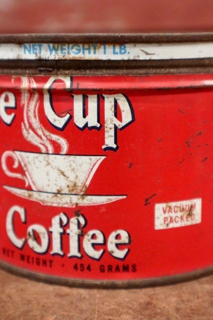Vintage Strong Heart Coffee Can Tin Label Fridge Magnet - 2.5 X 3.5 USA Made