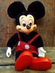 画像1: ct-130115-56 Mickey Mouse / Applause 80's Plush doll