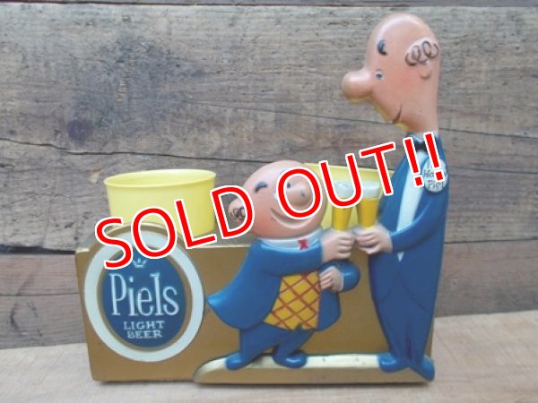 画像1: ct-111109-01 Piels Beer / 50's Bert & Harry Cup Holder