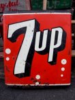 画像1: dp-130107-05 7up / 60's metal sign