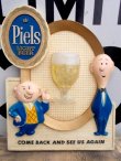 画像1: ct-111122-01 Piels Beer / 1957 Bert & Harry Plastic sign