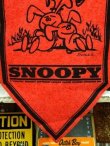 画像4: ct-130212-08 PEANUTS / 60's Banner "Snoopy" Red