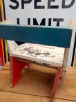 画像4: dp-120606-03 Mickey Mouse Club / Mouseketeers Vintage Wood Stool