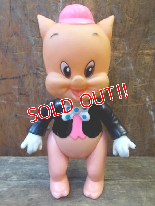 画像1: ct-130205-25 Porky Pig / R.DAKIN 70's Soft vinyl figure