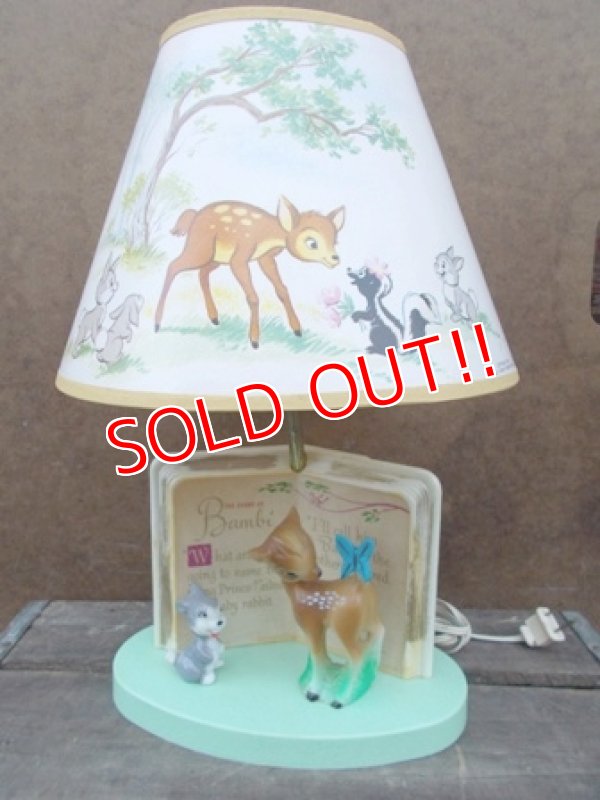 画像1: ct-121107-01 Bambi & Thumper / Dolly Toy 80's Nursery light