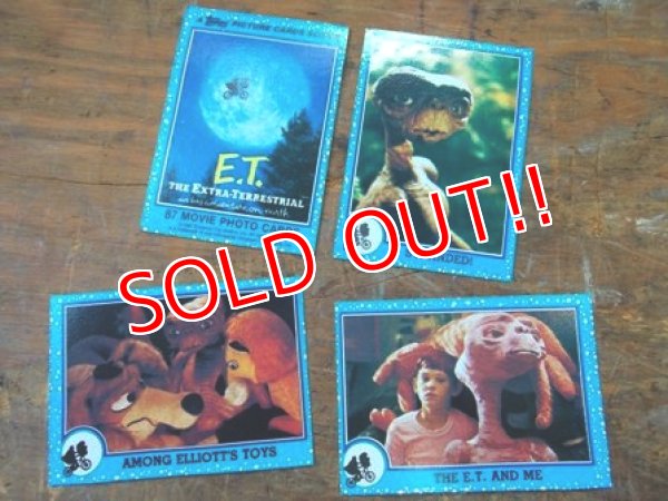 画像2: ct-130212-24 E.T. / Topps 80's 87 Trading cards complete set