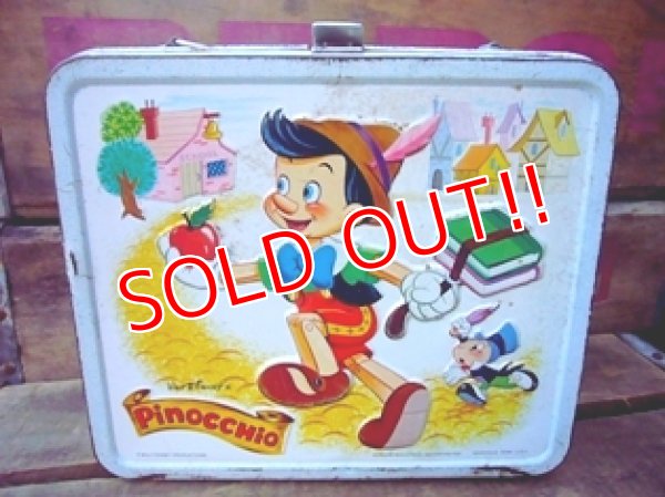 画像1: ct-111229-27 Pinocchio / Aladdin 60's Lunchbox