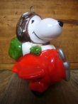 画像2: ct-110615-37 Snoopy Ceramic Ornament / 1979 Flying Ace