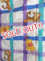 画像: ct-121112-08 Winnie the Pooh & Tigger / 90's Flat sheet (Twin)