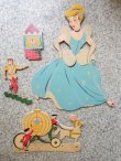 画像1: ct-130305-03 Cinderella / Dolly Toy 50's Wall Pin-up