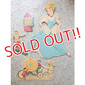 画像: ct-130305-03 Cinderella / Dolly Toy 50's Wall Pin-up