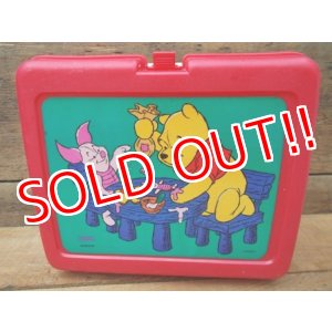 画像: ct-120717-08 Winnie the Pooh / Thermos 90's Plastic Lunchbox