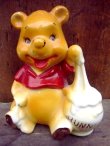 画像1: ct-120222-09 Winnie the Pooh / 70's ceramic figure