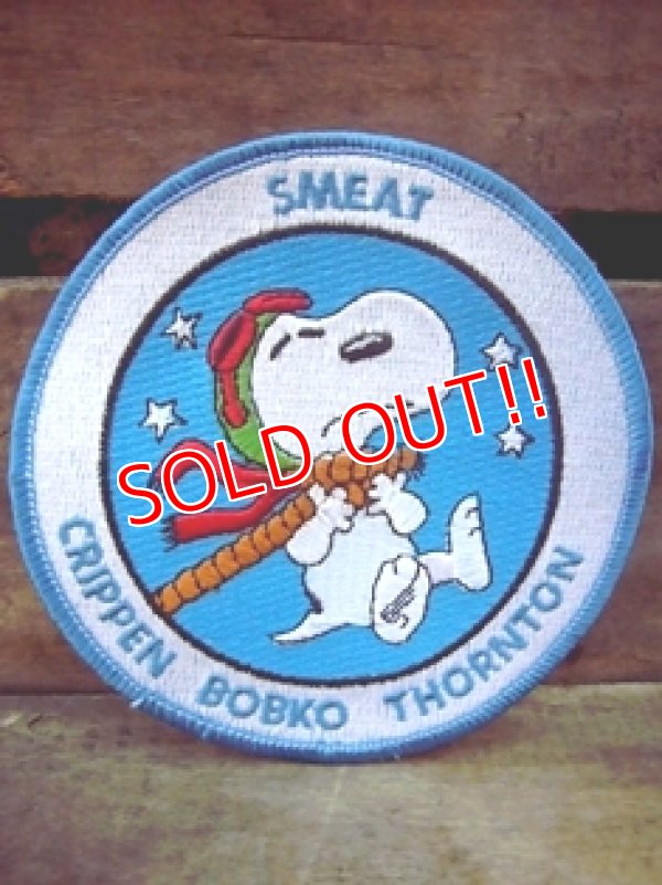 画像1: ct-120205-02 Snoopy / 70's NASA Official Patch