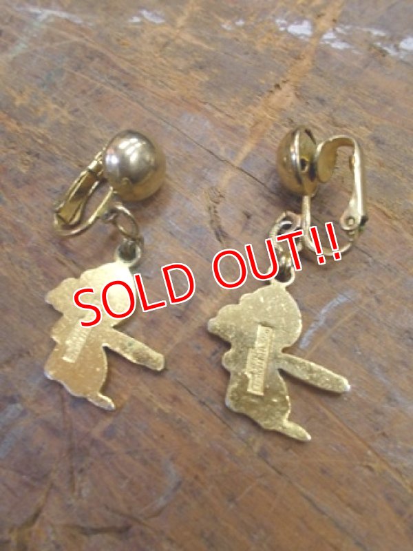 画像2: ct-110615-42 Snoopy / AVIVA 70's-80's Earrings